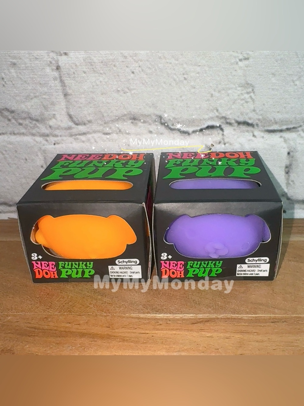 NeeDoh Funky Pup Squishy Toy Bundle